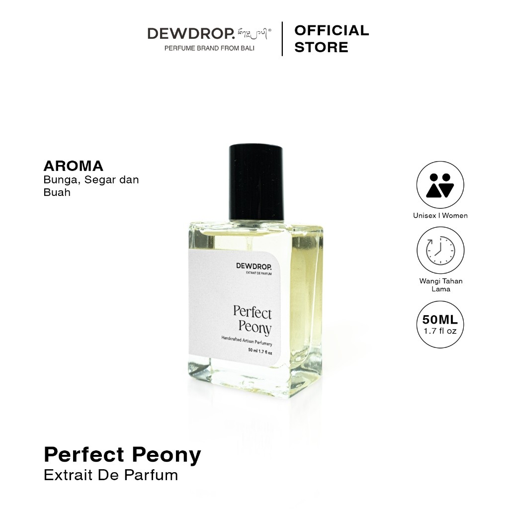 Parfum Inspired DEWDROP Extrait De Parfum Perfect Peony 30ml