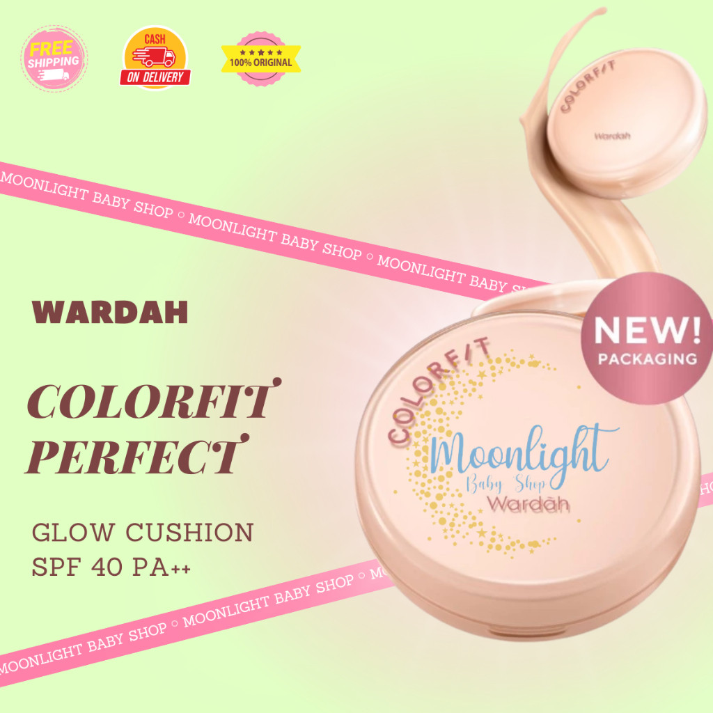 Wardah Colorfit Perfect Glow Cushion SPF 40 PA++ Tahan Lama Hingga 12 Jam