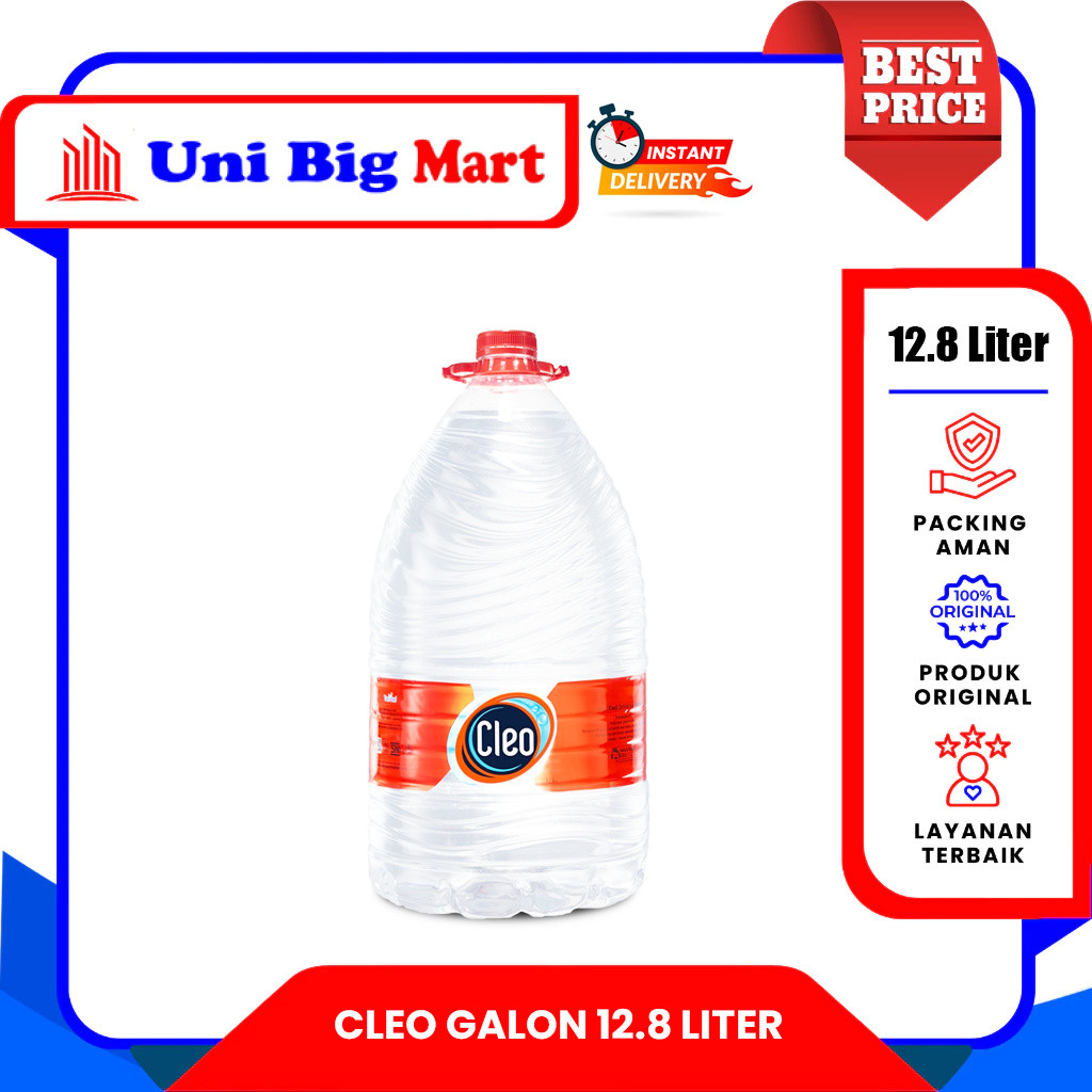 CLEO AIR MINUM GALON KECIL - 12.8 Liter