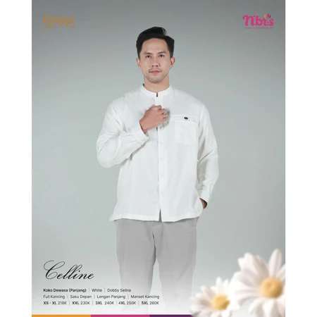 NIBRAS KOKO DEWASA CELLINE WHITE LPA