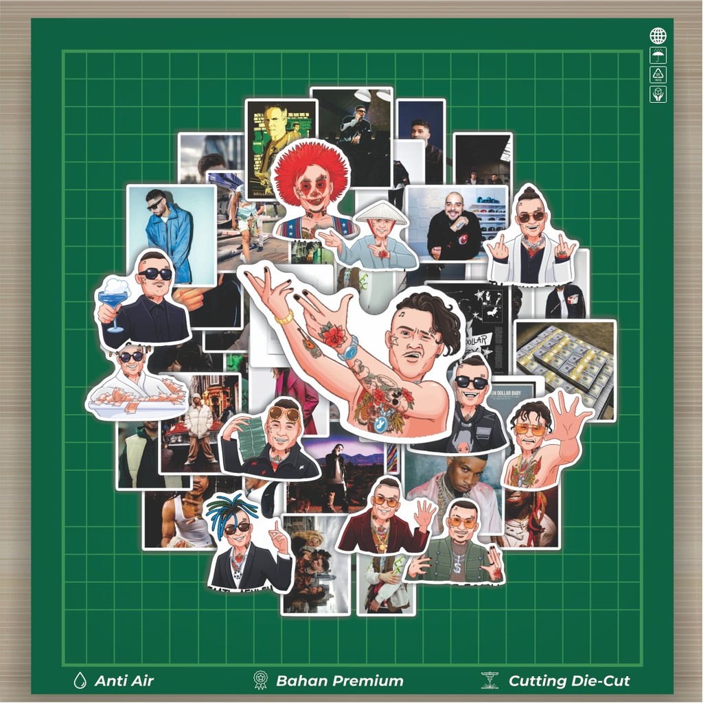 

Stiker Cutting Pack Stiker Rich Boy Milioner Isi 100Pcs Series Aesthetic Lucu Keren Untuk Koper Bahan Vynil