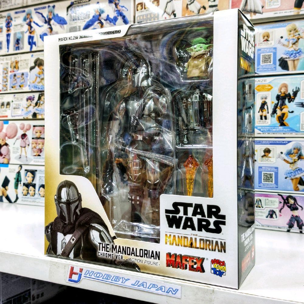 Mafex 256 Star Wars The Mandalorian Chrome Ver
