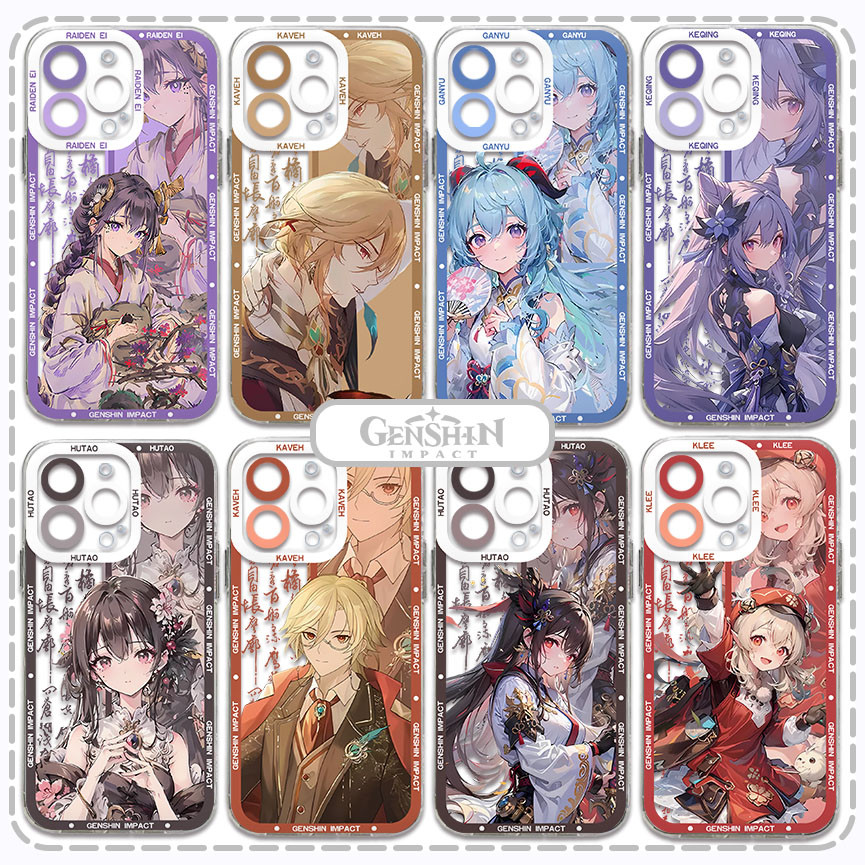 Genshin Impact Ganyu Klee Hutao Phone Case For Xiaomi Redmi Note 13 12C 11 10 10C 13C 10s 9 9s 9A 9T