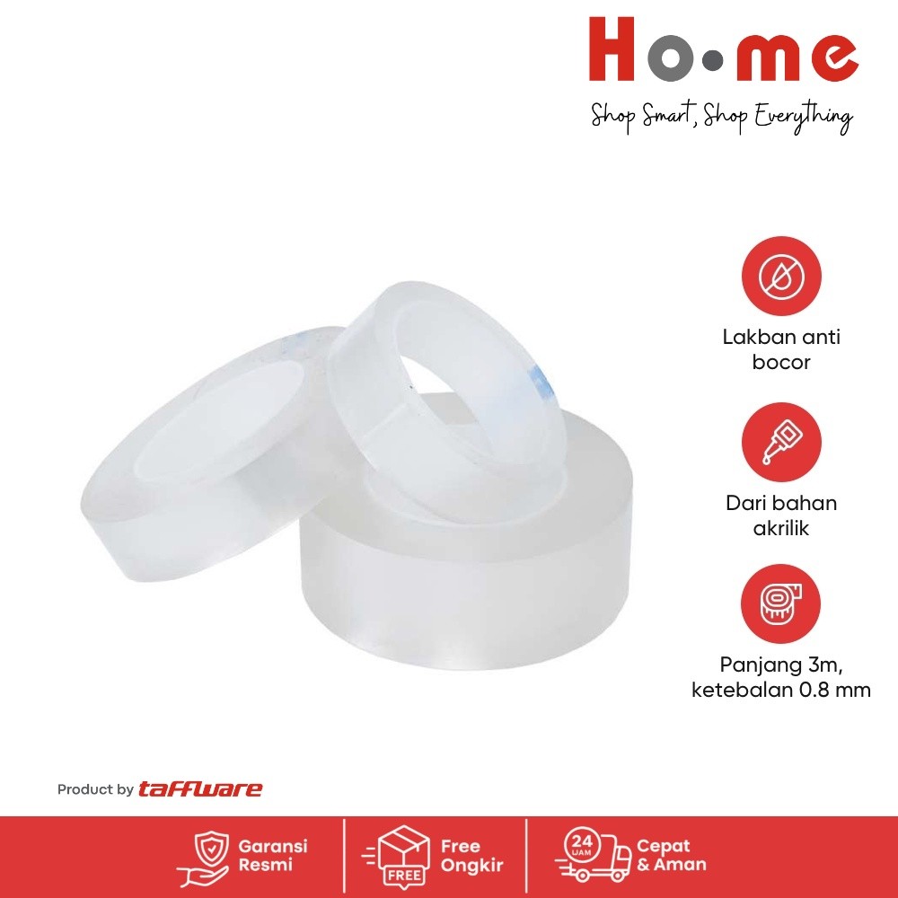 

TaffPACK Lakban Waterproof Dapur Kitchen Sink Seal Tape 0.8x30mm 3 Meter YK-468
