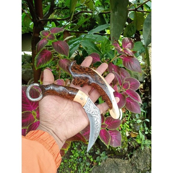 JAWARA99 alat beladiri krambit silat full ukir permanen