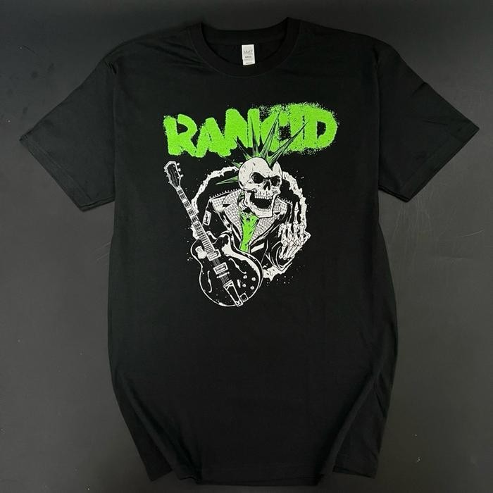 (COD) Kaos Rancid Official- Skele Guitar - S