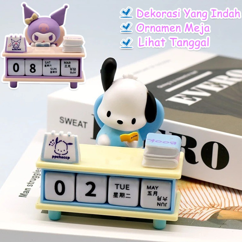 

Pochacco Kuromi Seri Kalender Meja Model Karakter Lucu Koleksi Dekorasi Desktop Kantor Hadiah Ulang Tahun Anak Anak Kalender Meja Ornamen Dekorasi Desktop