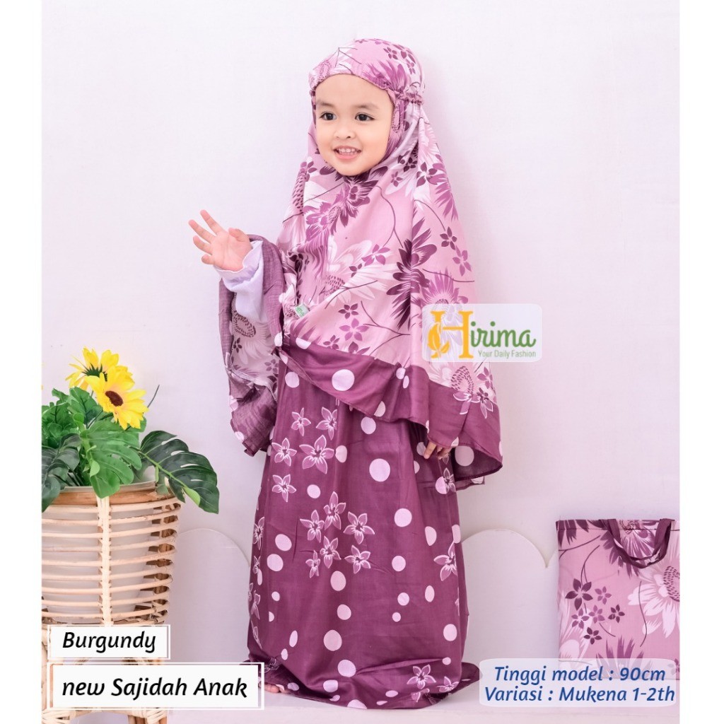 Mukena Batita Anak Remaja Adem Ga Gerah SAJIDAH SIENNA NIRMALA