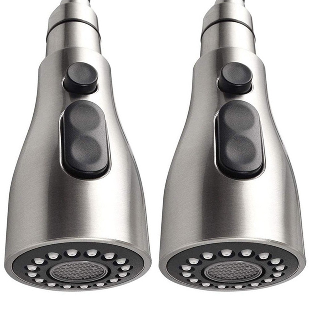 AB51 2X Kitchen Sink Pull Down Faucet Spray Head Nozzle Pull Out Hose Sprayer Replacement Part Fauce