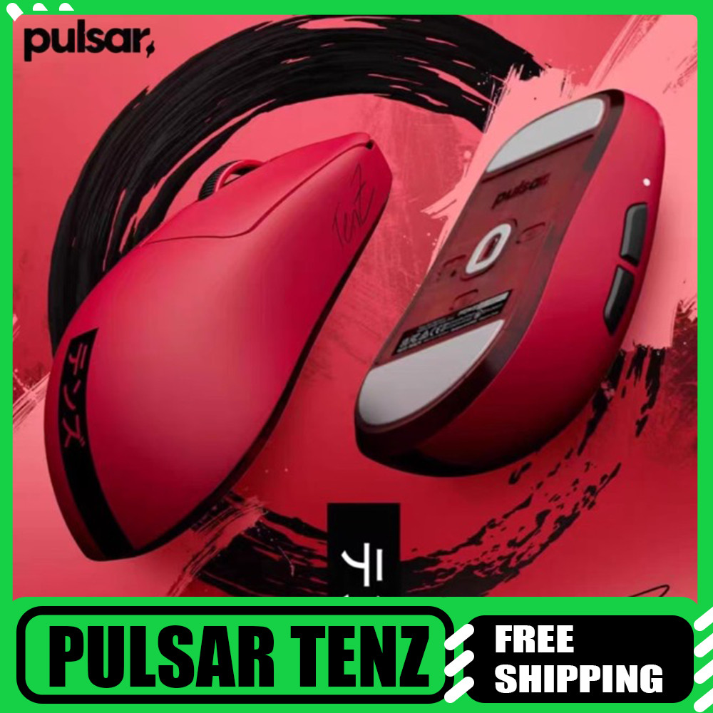 

PULSAR TENZ Limited Wireless Mouse XS-1 Sensor 8K Lightweight Custom PC Esports Laptop Gaming Mice PC Accessories Valorant Gift