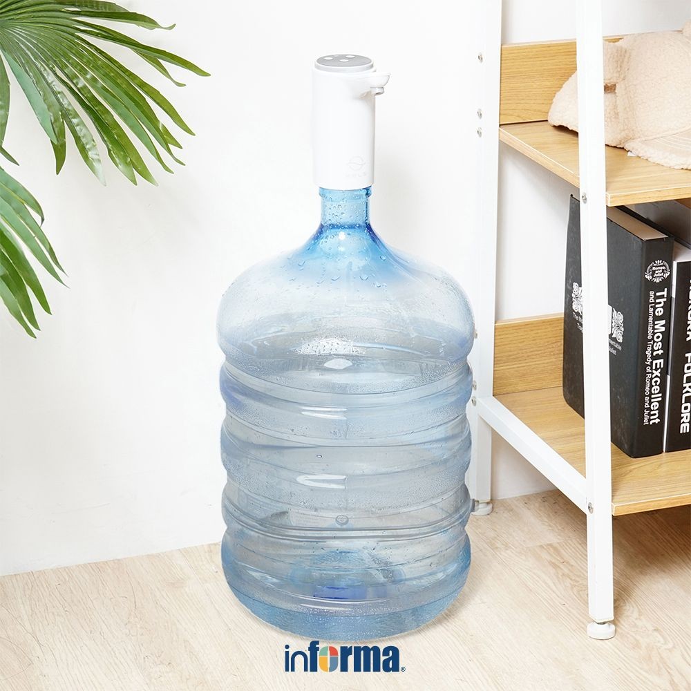 Informa Kels Silva Pompa Air Galon - Putih Galonan Keran Galon Pompa Air Minum Galon Air Isi Ulang A