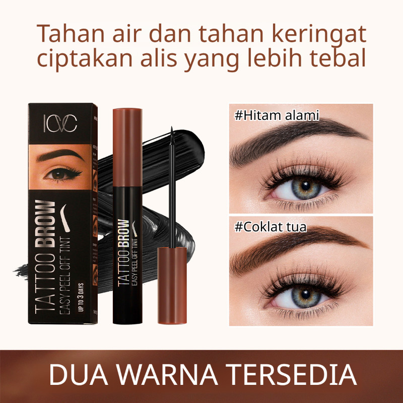 Kirim dalam 24 jam/Pewarna Alis Peel-Off / Eyebrow Tint untuk Pemula / Tinta Alis Tahan Lama / Produ