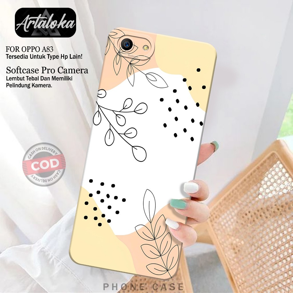 Case Hp OPPO A83 Fashion Case Pattern Softcase OPPO A83 Silikon TPU Pro Camera Casing OPPO A83 Cover