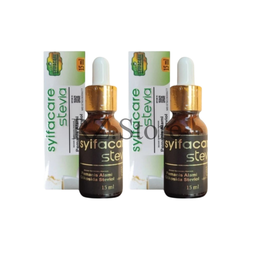 

2 PCS Syifacare Stevia Cair 15ml – Pemanis Sehat Tanpa Gula & Kalori