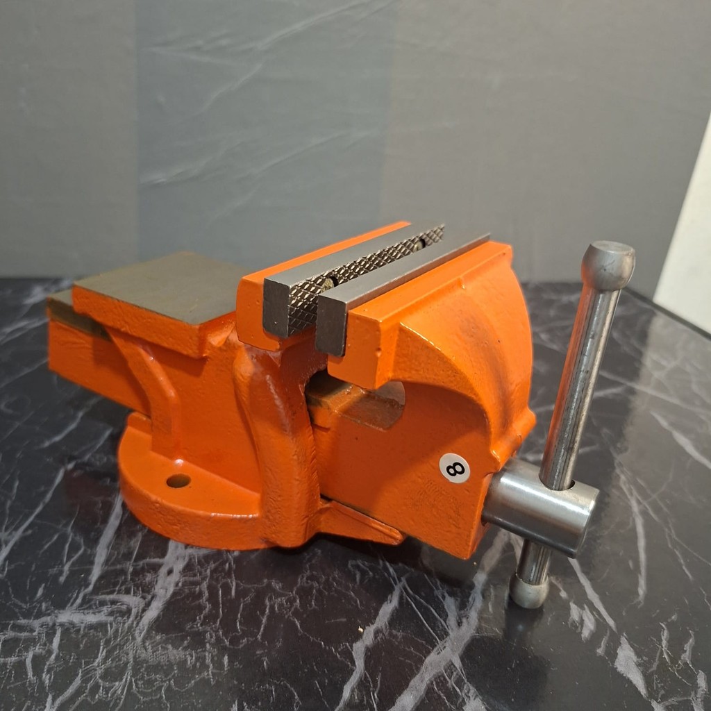 Orange Catok Ragum Vise 4 Inch – Catok Paron Baja Kokoh