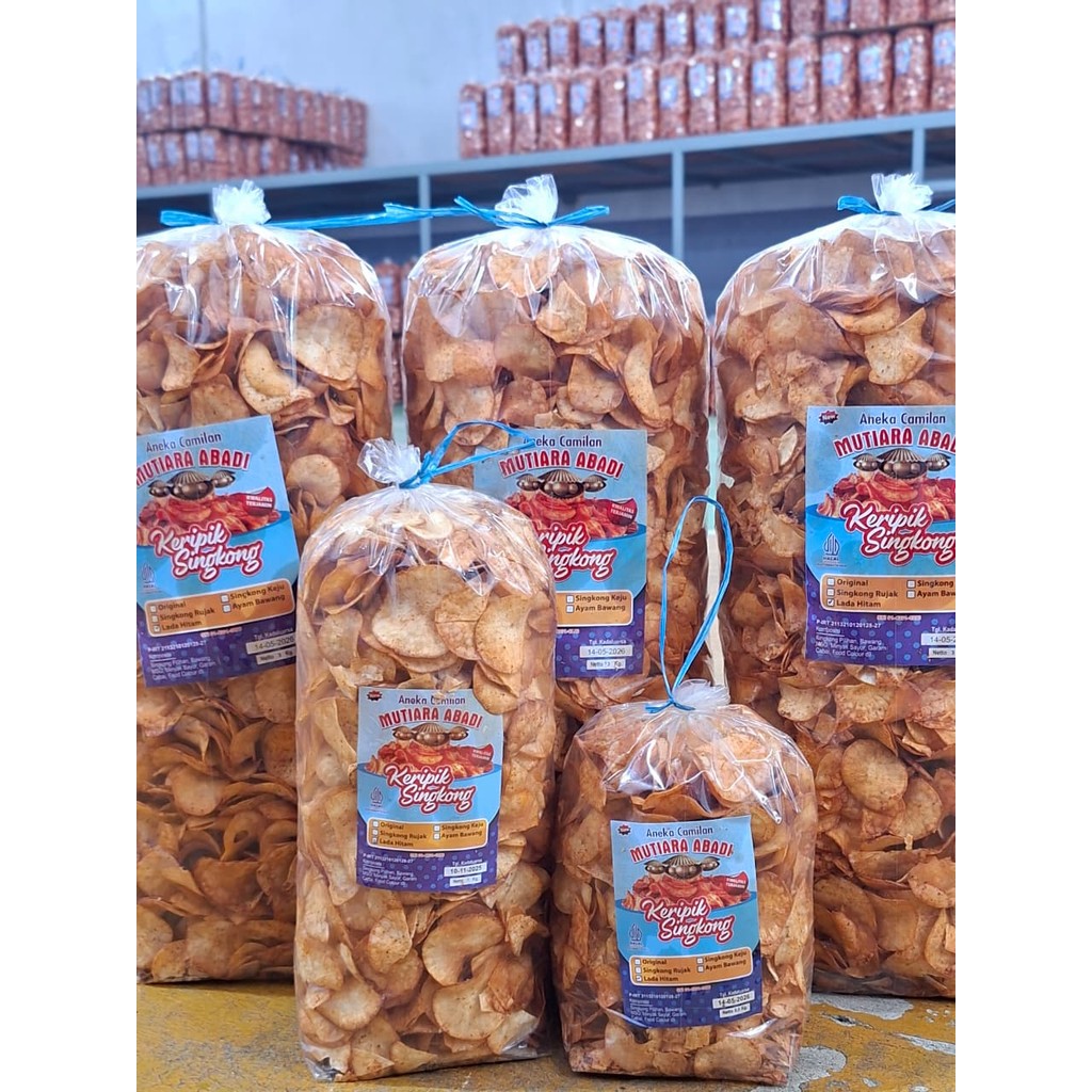 

Kripik singkong Lada Hitam 1KG