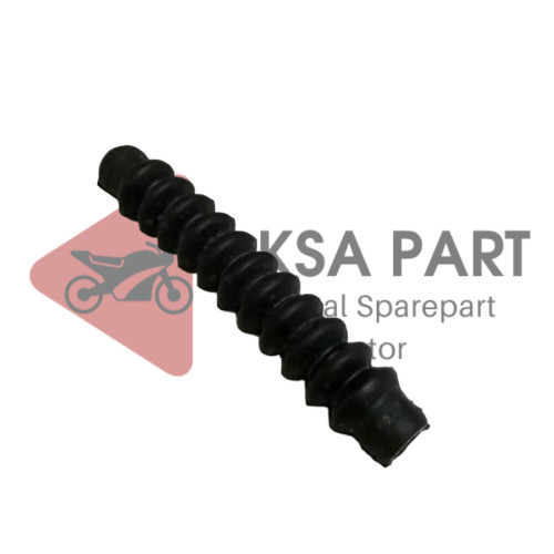 Karet Usus Karet Boot Pelindung Kabel Rem Karet Spiral Tali Rem Universal (2 Pcs)