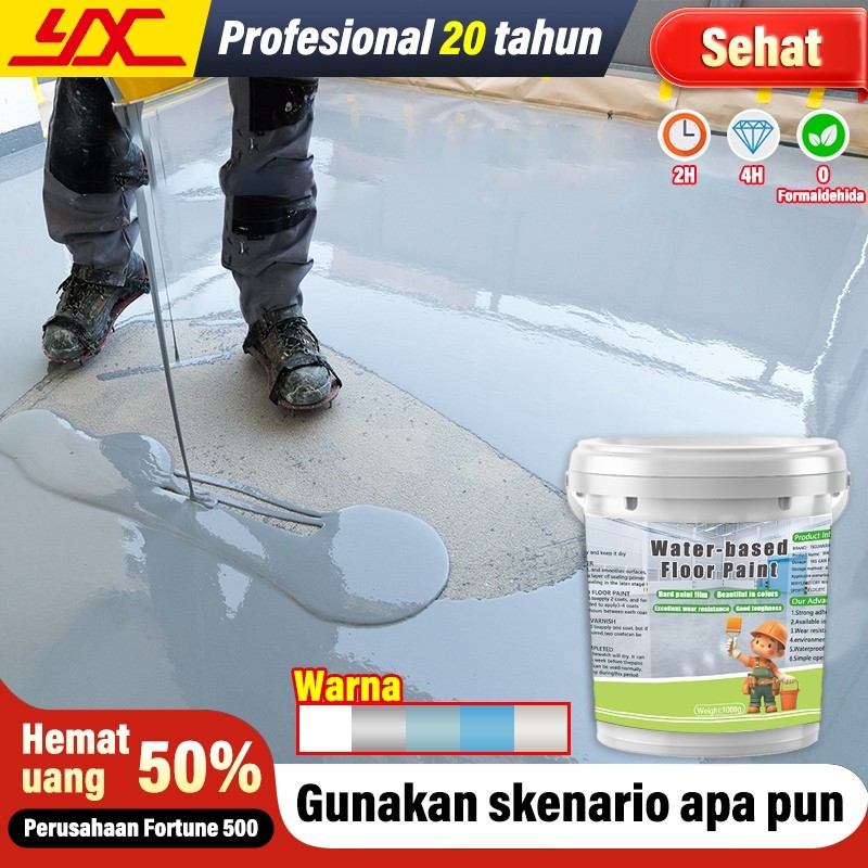 ZENITSTORE Kemasan baru Pabrik profesional 20 tahun cat lantai cat lantai epoxy lantai semen cat lan