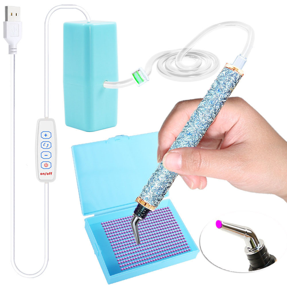 

Electric amond Suction Tool USB Powered amond Painting Suction Device Portable Vacuum amond Painting Pen Kit for Art Craft