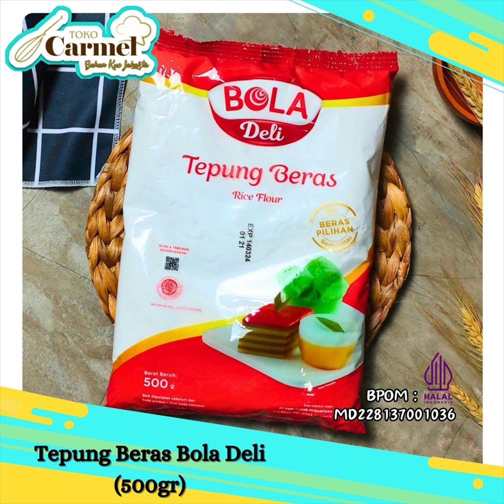 

Tepung Beras Bola Deli 500gr