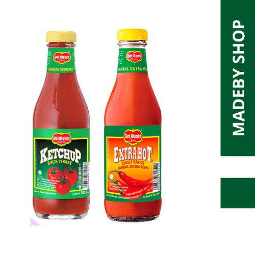 

Delmonte Extra Hot, Saus Tomat 330ml