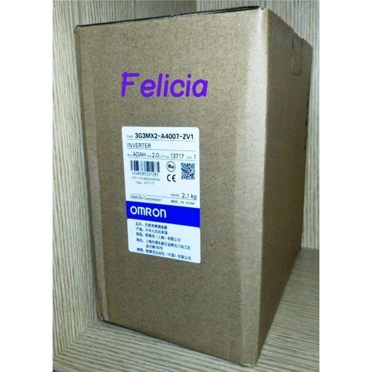 3G3MX2-A4007-ZV1 -V2 Omron Inverter 3G3MX2-A4007-ZV1 -V2 0,75kW 380V