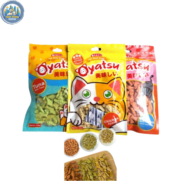 SNACK KUCING OYATSU - CEMILAN KUCING RENYAH - CAT SNACK