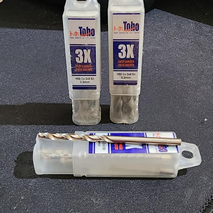 MATA BOR BESI 3,5 MM TOHO MATA BOR BESI HSS COBALT TOHO 3,5MM by Fusion part