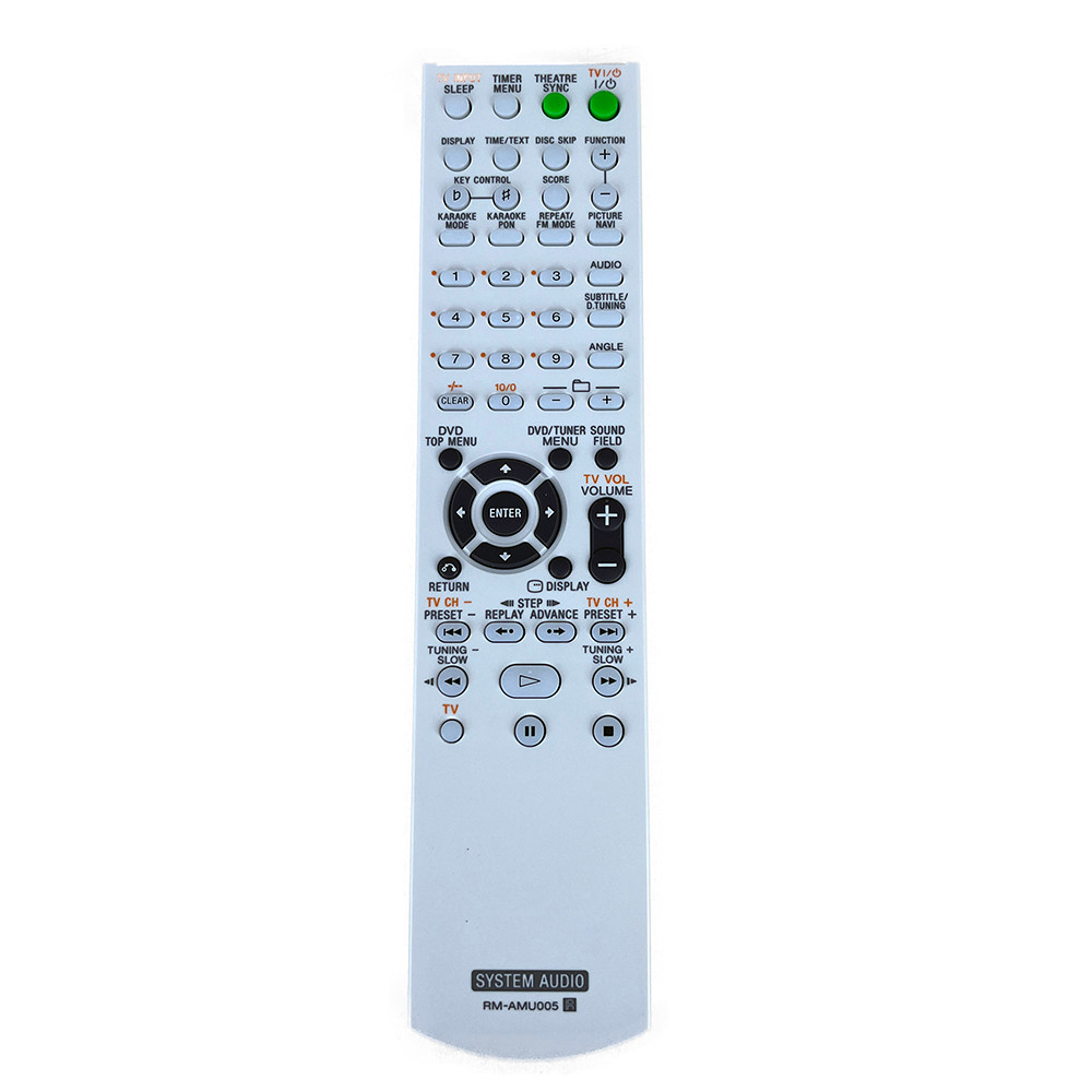 Remote Control suitable for Sony System Audio RM-AMU005 MHC-GZR5D MHC-GZR7D MHC-GZR9D MHC-RV222D MHC