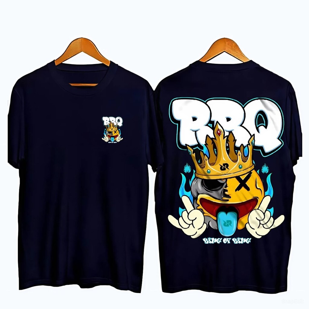 Musim panas baru Kaos Distro RRQ Winner Terbaru Baju Gaming Pria Wanita Premium  Combed 24s Leher kr