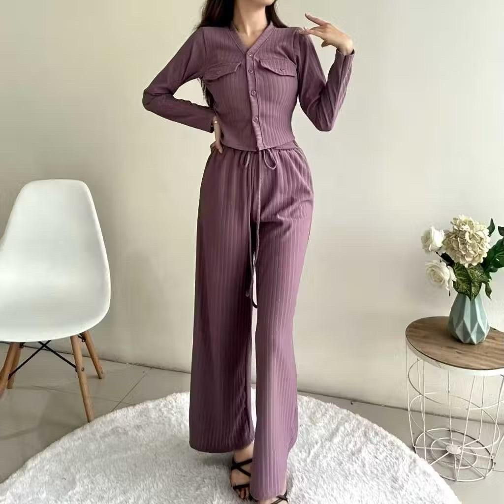 KIELO - ZGW ONE SET DEEPA LENGAN PANJANG KEKINIAN DENGAN CELANA PANJANG MODIS / One Set MORRA Hornet