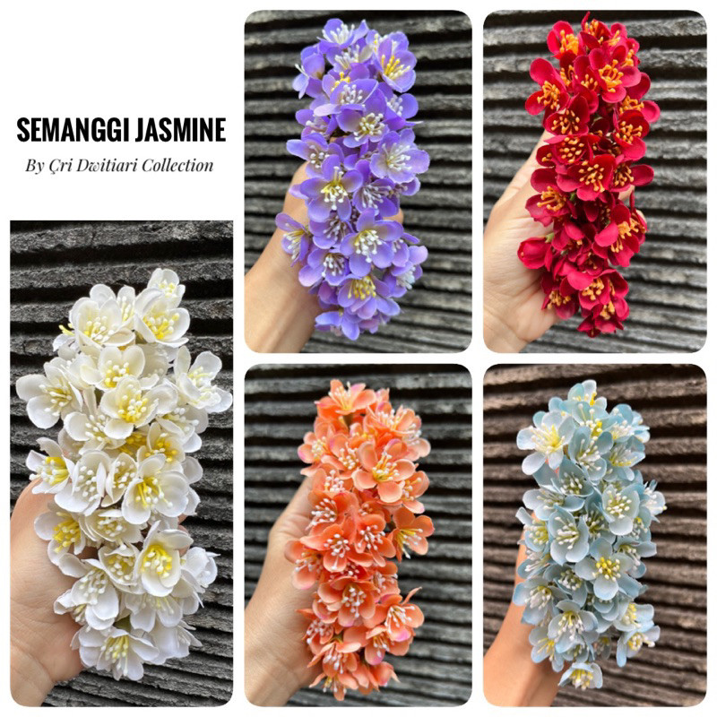 TERBARU Semanggi bunga Jasmine/ Melati/ Lavender/ Hairdo Sanggul