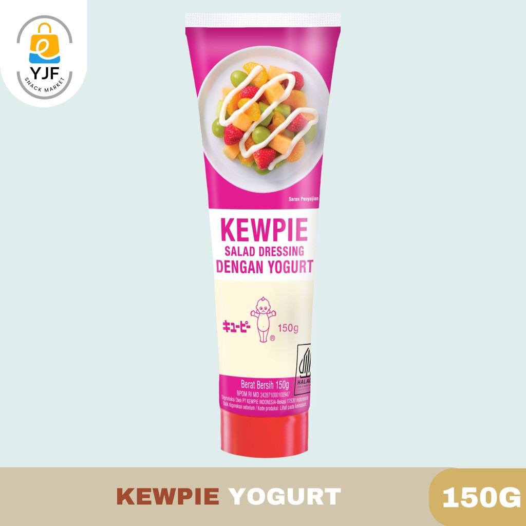 

Kewpie Salad Dressing Dengan Yogurt / Saus Salad / Salad Dressing Kemasan Tube 150gr