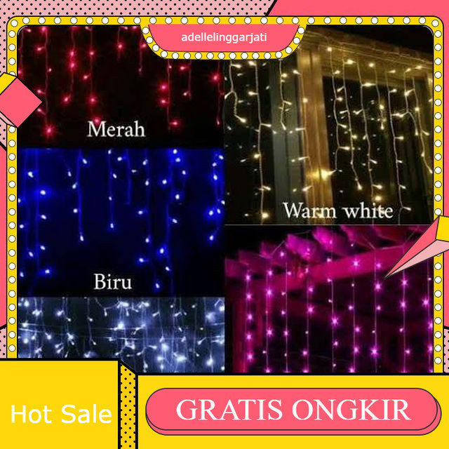 LAMPU TIRAI TUMBLR 100LED /TUMBLR LAMP TIRAI / LAMPU LED TIRAI / LED TIRAI KEKINIAN