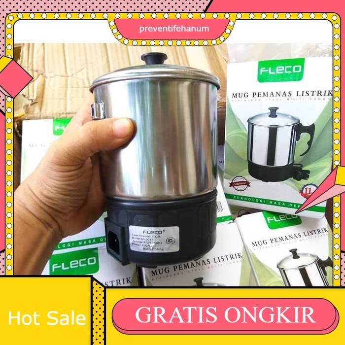 mug listrik / mug kopi traveler 11cm mini / teko listrik portable