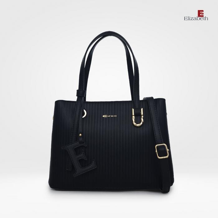 ORIGINAL Tas Emsio by Elizabeth Handbag 0798-1879 - Black
