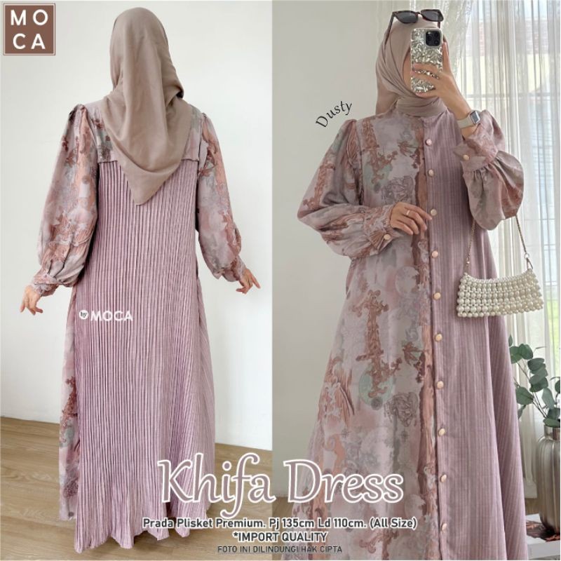 KHIFA DRESS  Moca alya store