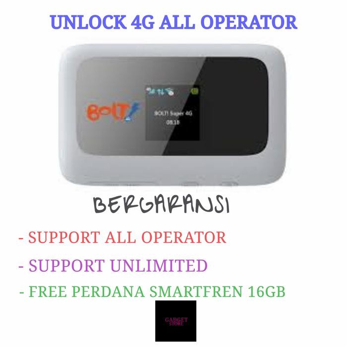 MODEM MIFI BOLT HYDRA - BOLT MF910 UNLOCK ALL OPERATOR FREE 16GB SMART - HYDRA