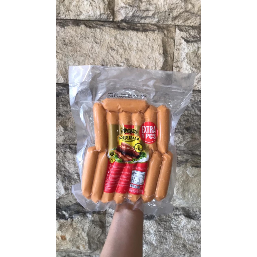 Hemato sosis bakar mini