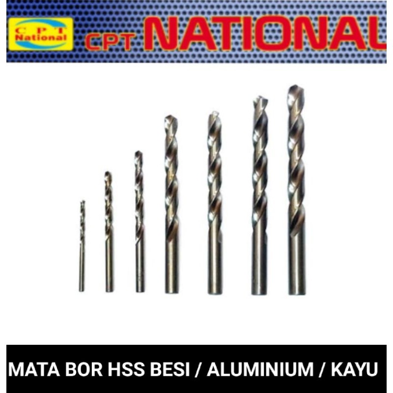 cpt national mata bor besi 8-13mm hss