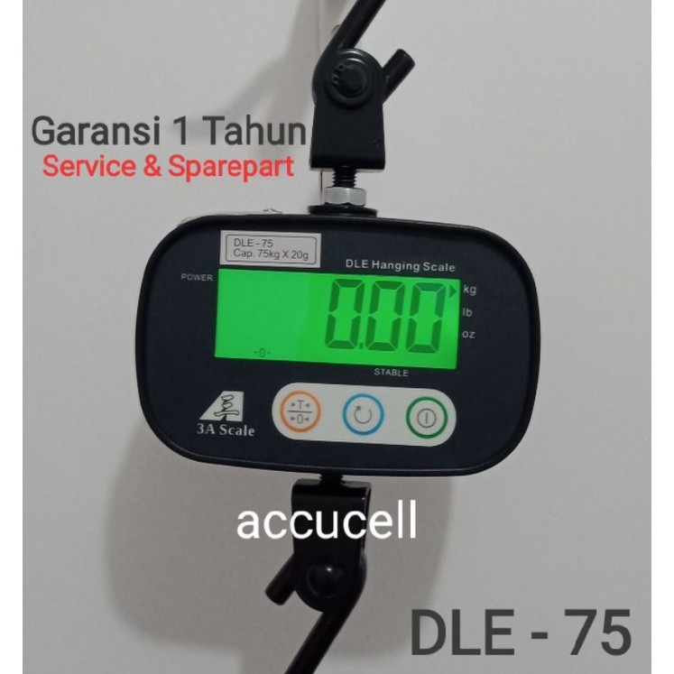 DLE Timbangan Gantung Digital DLE - 75 kg