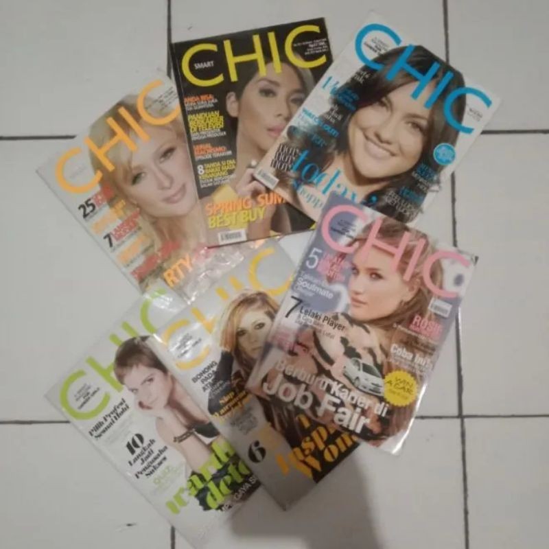 Majalah CHIC  Original Bekas Baca Deskripsi
