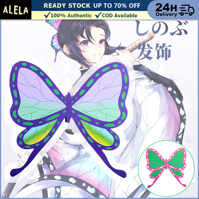 Jepit Shinobu Kochou - Shinobu Kochou Hairclip Cosplay