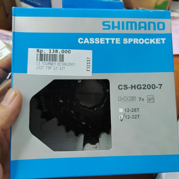 cassette sprocket 7 speed CS-HG200-7 ORIGINAL dus
