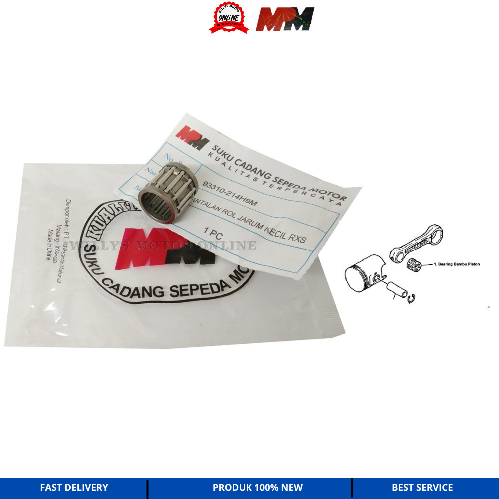 BEARING LAHER BAMBU PEN PISTON RXS RX SPESIAL Laher Piston RXS Special rxs