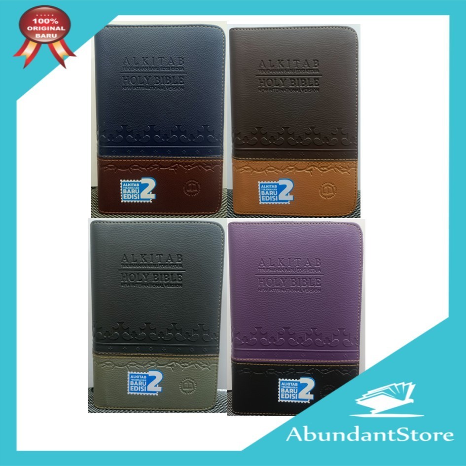 Alkitab Terjemahan Baru Edisi Kedua - Holy Bible New International Version NIV Dua Bahasa (Indonesia