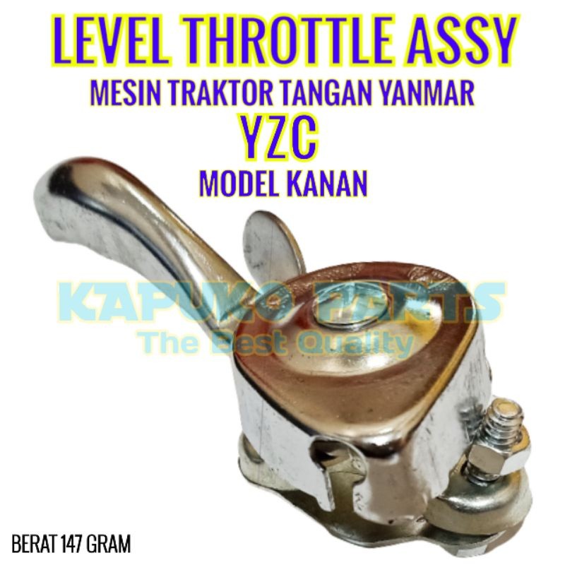 YZC HANDLE GAS TRAKTOR TANGAN YANMAR