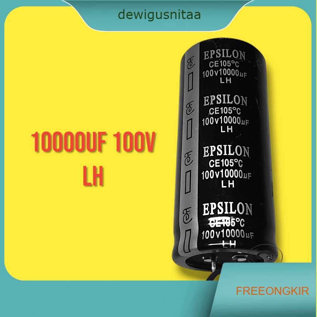 ELKO ELCO EPSILON 10000uf 100v LH EPSILON 10000uf 100v ORI