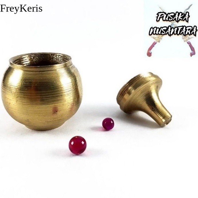 Koleksi Sepasang Pusaka Mustika Lipan Asli Bonus Tempat / Wadah murah laris