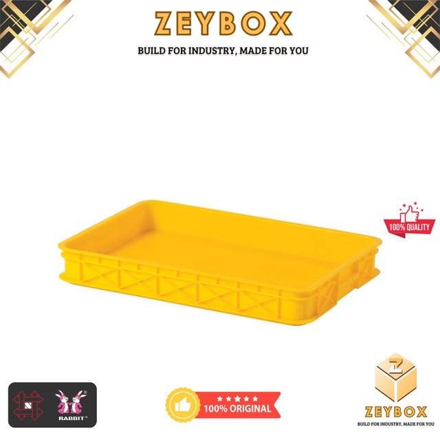 ZEY - Container 2011 Rabbit (P 62 x L 43 x T 8 cm) Krat/Box Roti/Buah Kontainer Industri Serbaguna K
